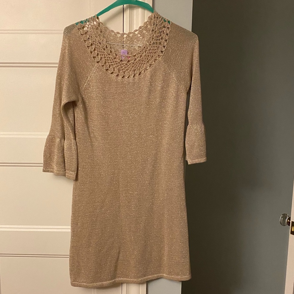 Carino dress gold
